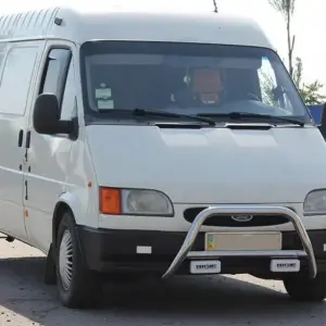 Кенгурятник WT006 (нерж) для Ford Transit 1991–2000