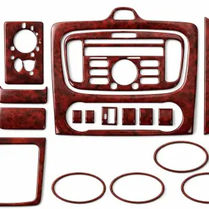 Накладки на панель AC (Maxi-set, Дерево) для Ford Focus II 2008–2011
