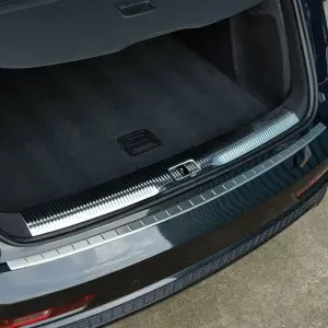 Накладка на задній бампер OmsaLine (нерж) для Audi Q3 2011–2019