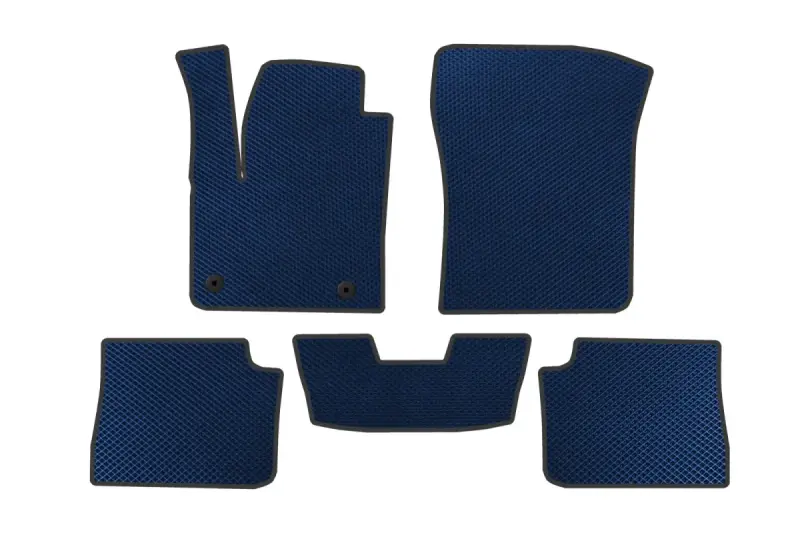 Килимки EVA (Електро, Синій) для Opel Corsa F 2019–
