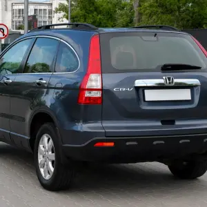 Рейлінги чорні OEM (ABS-пластик, на болти) для Honda CRV 2007–2011