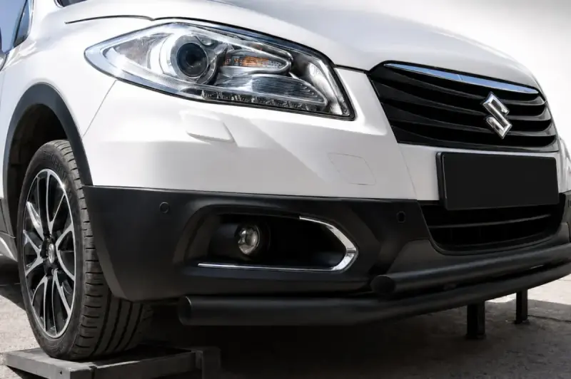 Передній вус ST014 Black (нерж) для Suzuki SX4 S-Cross 2013–2016