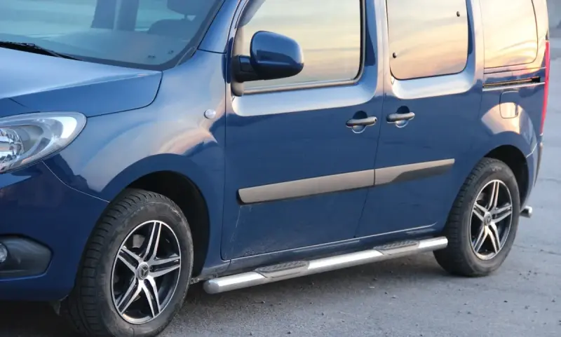 Бічні труби (2 шт., нерж.) для Mercedes-Benz Citan 2013–2021