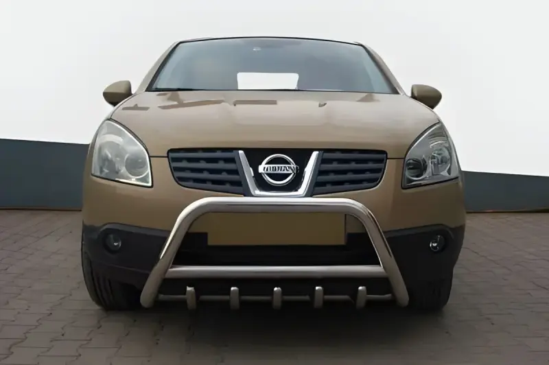 Передня дуга WT003 (нерж.) для Nissan Qashqai 2010–2014