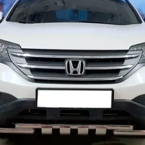 Передній захист Shark (нерж) для Honda CRV 2012–2016