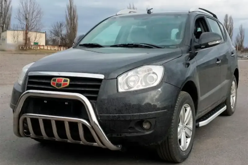 Кенгурятник WT002 (нерж.) для Geely Emgrand X7 2011–