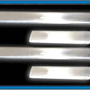 Накладки на пороги OmsaLine (4 шт, нерж) для Seat Cordoba 2000–2009