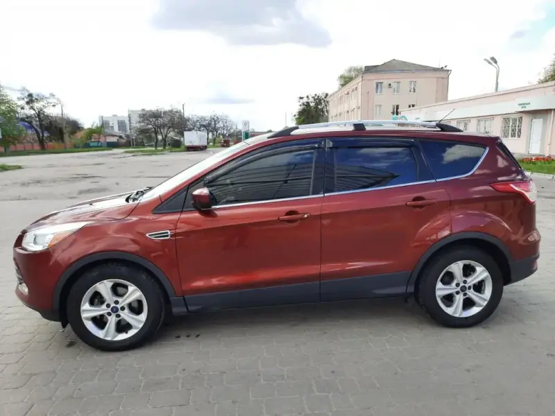 Турецькі рейлінги Хром (2 шт) для Ford Kuga/Escape 2013–2019
