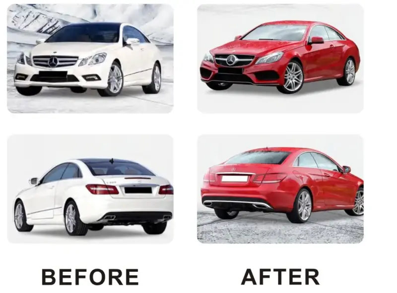 Комплект рестайлінгу в AMG 2017 для Mercedes-Benz E-class coupe C207 2010–2017