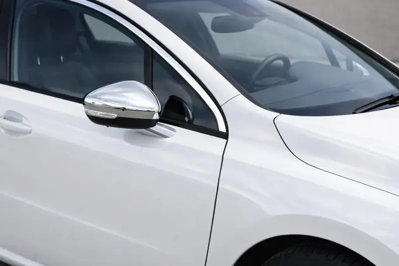 Накладки на дзеркала (2 шт, нерж) для Peugeot 508 2010–2018