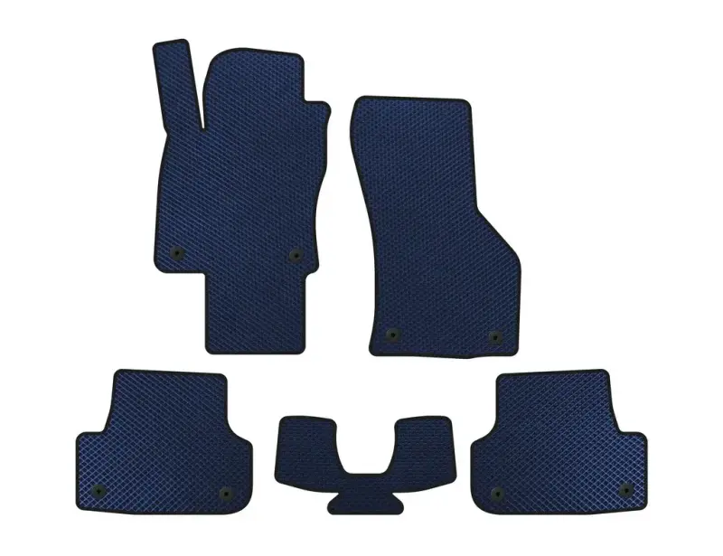 Килимки EVA (для E-tron, Sportback, Синій) для Audi A3 2012–2020