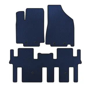 Килимки EVA (2 ряди, Синій) для Nissan Pathfinder R52 2012–2021