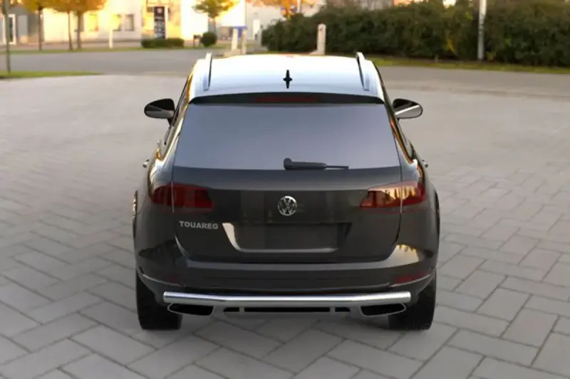 Задня дуга (нерж) для Volkswagen Touareg 2010–2018