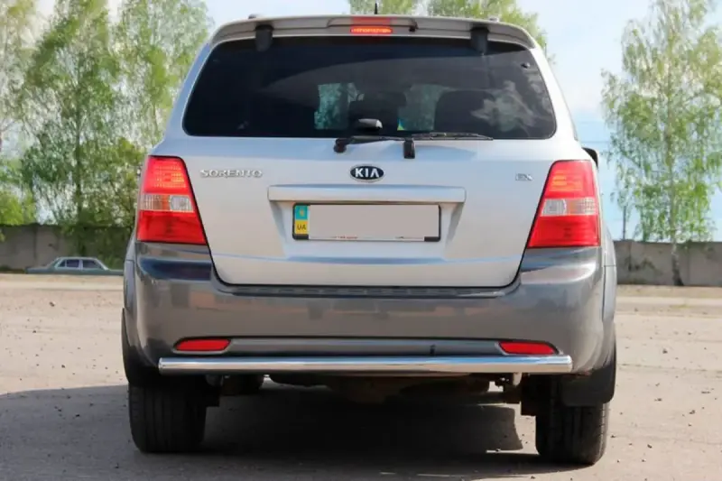 Задня дуга AK002 (нерж.) для KIA Sorento I BL 2002–2009