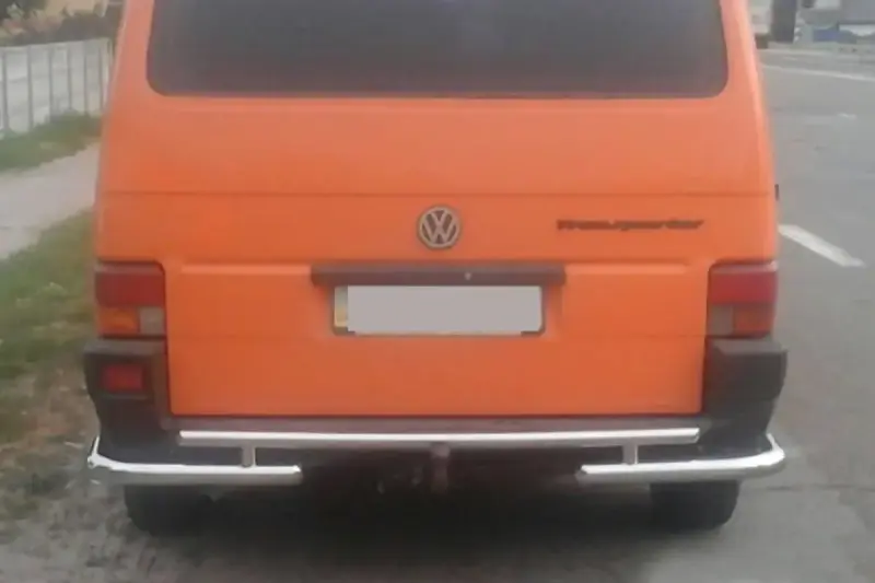 Задня дуга AK003-2 (нерж) для Volkswagen T4 Caravelle/Multivan 1990–2003