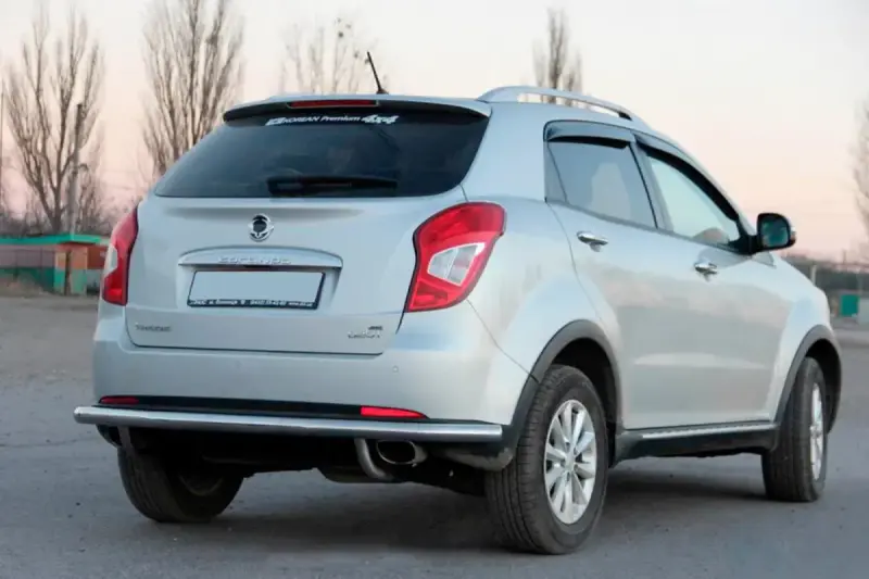 Задня дуга AK005 (нерж) для SsangYong Korando 2010–2019