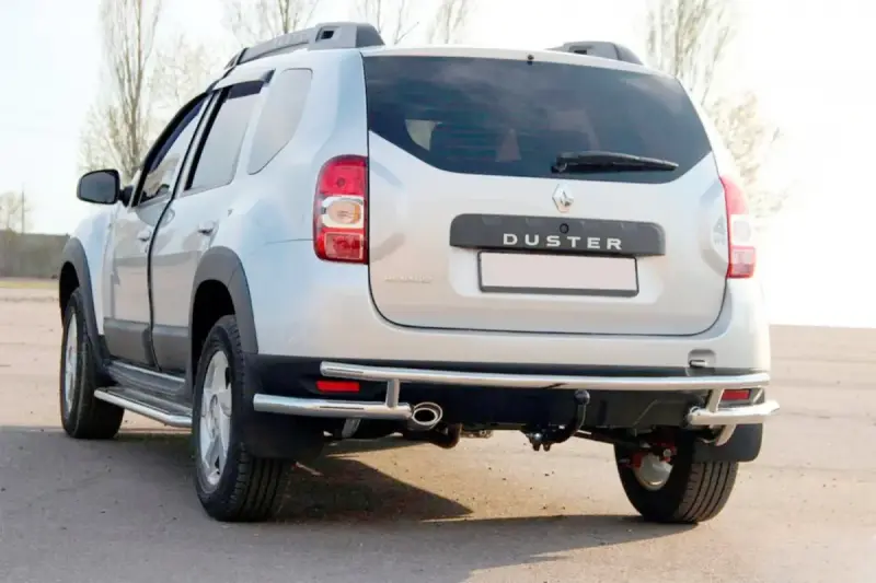 Задня дуга AK005-Special (нерж.) для Renault Duster 2008–2017