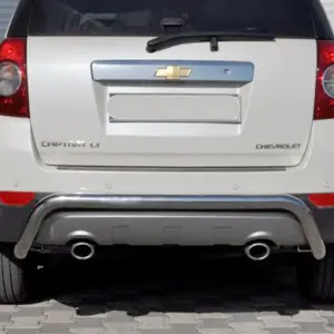 Задня дуга AK007 (нерж.) для Chevrolet Captiva 2006–2019