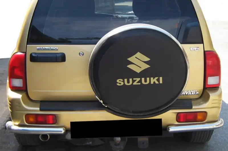 Задній захист AK003 (нерж) для Suzuki Vitara 1998–2006