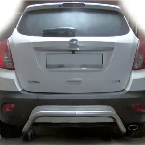 Задня дуга AK007-2 (нерж.) для Opel Antara 2006–2017
