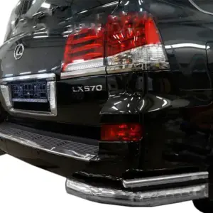 Задні подвійні куточки (нерж) для Lexus LX570/450d 2008–2022