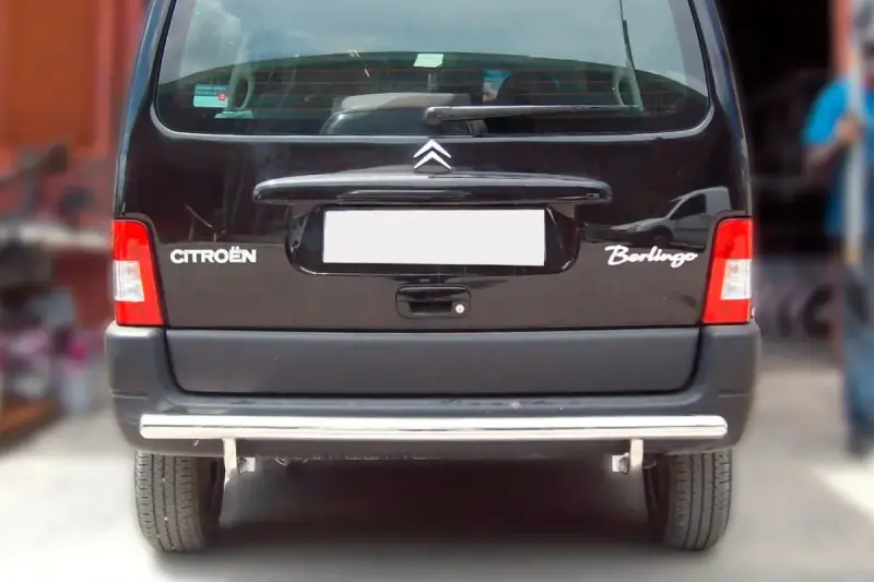 Задній захист (нерж.) для Citroen Berlingo 1996–2008