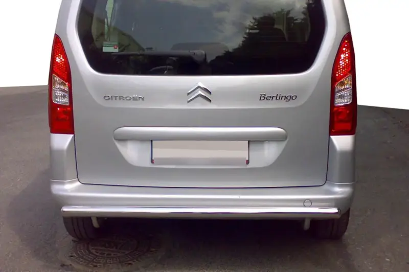 Задній захист (нерж.) для Citroen Berlingo 2008–2018