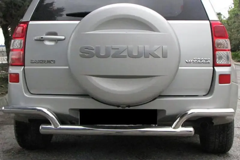 Задній захист AK005-2 (нерж) для Suzuki Grand Vitara 2005–2017