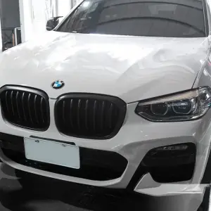 Ніздрі 1 Bar (2018-2021, чорний матовий) для BMW X3 G01 2018–