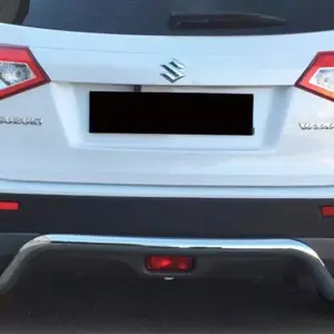 Задній захист AK007 (нерж) для Suzuki Vitara 2015–