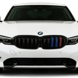Ніздрі M-Look V2 (2018-2022, M-Color з чорною окантовкою) для BMW 3 серія G20/G21 2018–