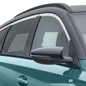 Верхня окантавка вікон (6 шт, нерж) для Hyundai Bayon 2021–