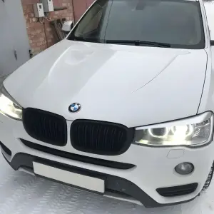 Ніздрі M-Look (2014-2018, чорний матовий) для BMW X3 F25 2011–2018