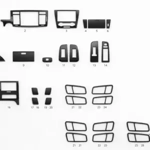 Накладки в салон (kit-1) для Chevrolet Epica 2006–2014