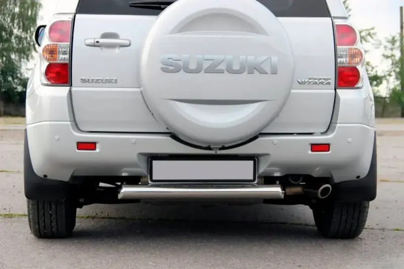 Задній захист AK002 (нерж) для Suzuki Grand Vitara 2005–2017