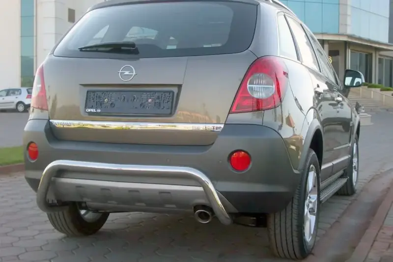 Задня дуга AK007-1 (нерж.) для Opel Antara 2006–2017