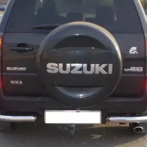 Задній захист AK003 (нерж) для Suzuki Grand Vitara 2005–2017