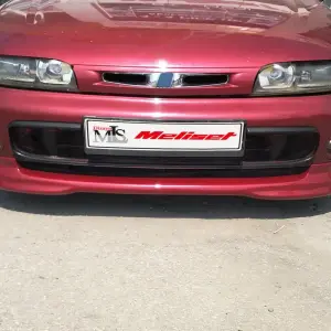 Накладка на передній бампер (Meliset, під покраску) для Fiat Bravo 2008–2016