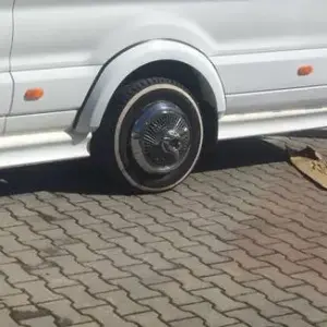 Бокові пороги задня частина (під фарбування) для Ford Transit 2014–