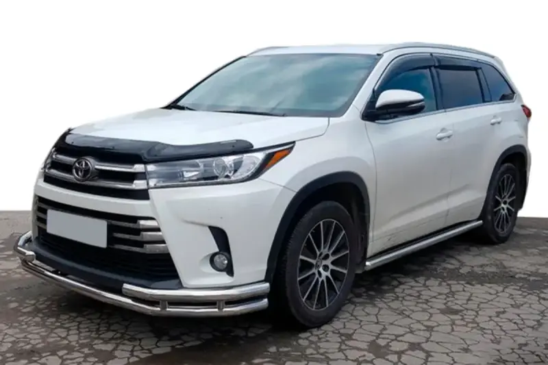Кенгурятник ST-Special (нерж) для Toyota Highlander 2013–2019