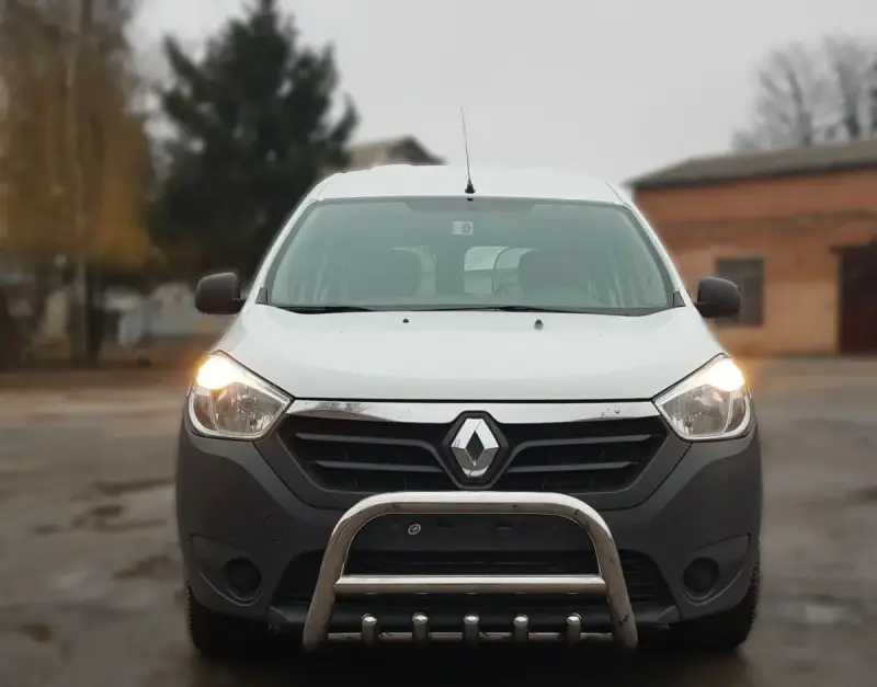 Кенгурятник WT003 (нерж) для Dacia Lodgy 2012–2022