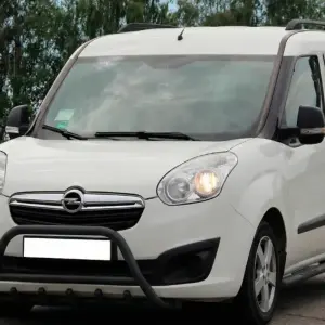 Кенгурятник WT003 Black (нерж) для Opel Combo 2012–2018