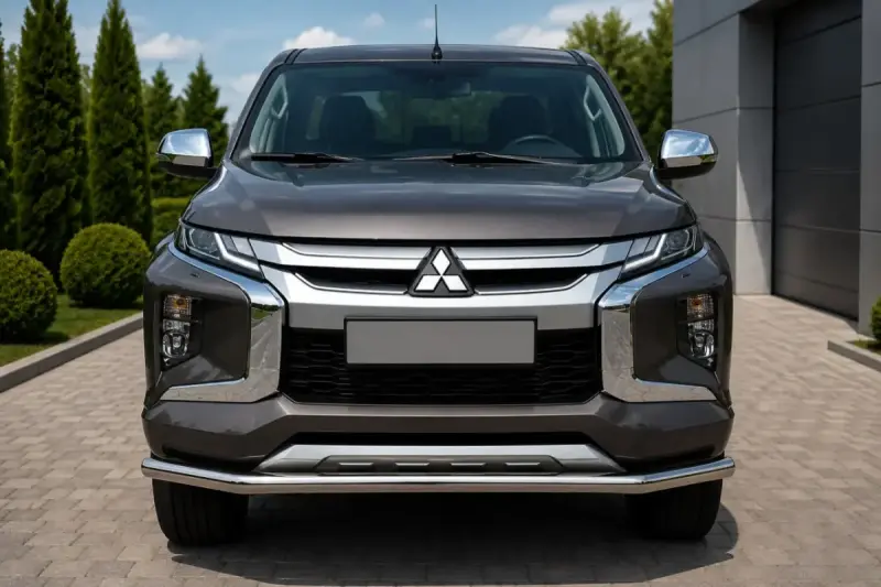 Передній захист ST008 (нерж) для Fiat Fullback 2016–