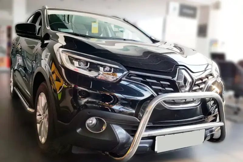 Кенгурятник (нерж) для Renault Kadjar 2015–2022