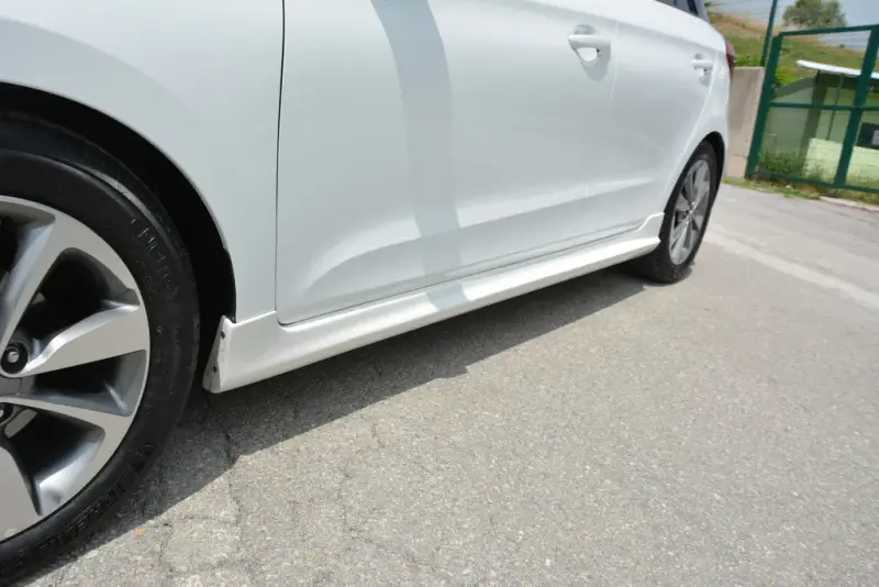 Пороги Meliset (під фарбування) для Hyundai I-20 2014–2020