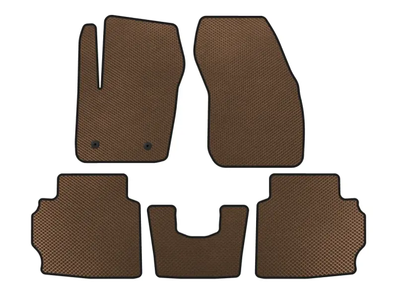 Килимки EVA (LB, Коричневий) для Ford Mondeo 2014–2022