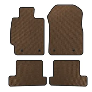 Килимки EVA (Купе, Коричневий) для Subaru BRZ 2012–2021