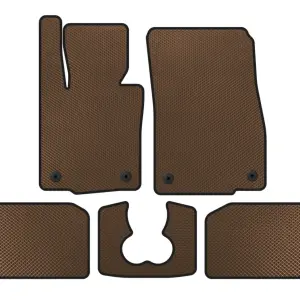 Килимки EVA (для S F55, 5-ти дверний, Коричневий) для Mini Cooper F55/56/57 2014–2023