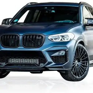 Ніздрі M-Look (2018-2021, чорний матовий) для BMW X3 G01 2018–