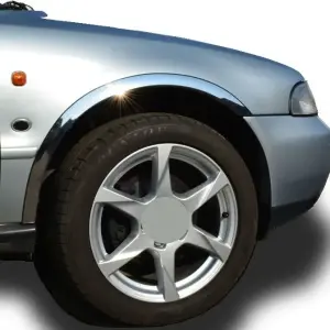 Накладки на арки (4 шт, нерж) для Audi A4 B5 1994–2001